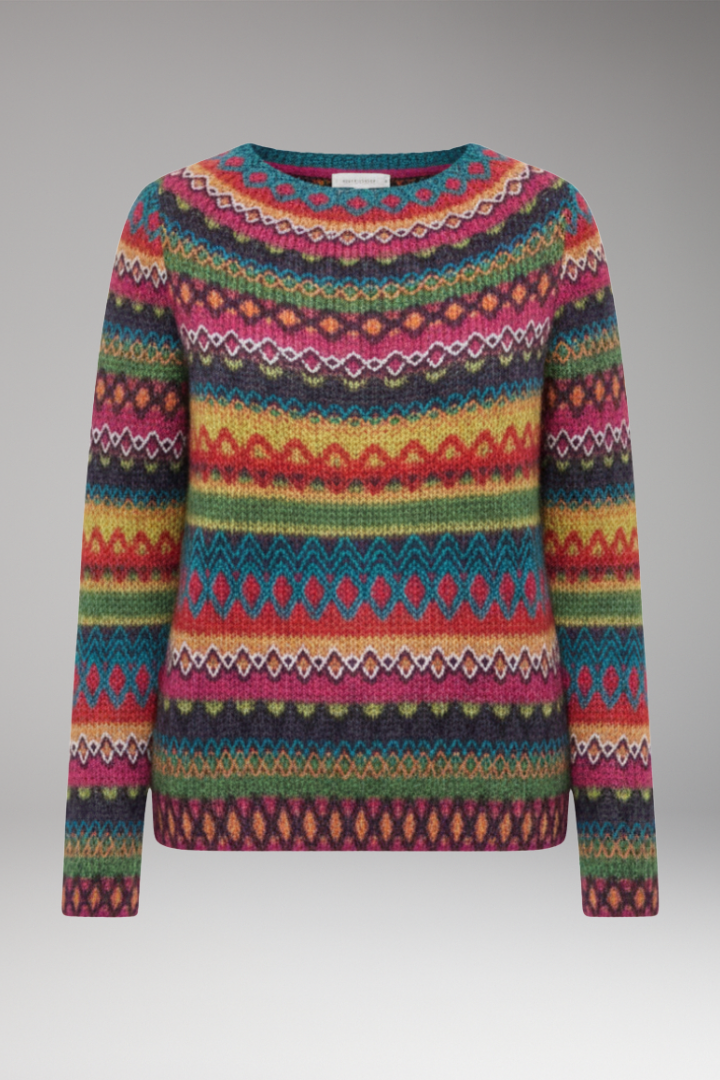Women's Round Neck Knit Sweater - Vonnera