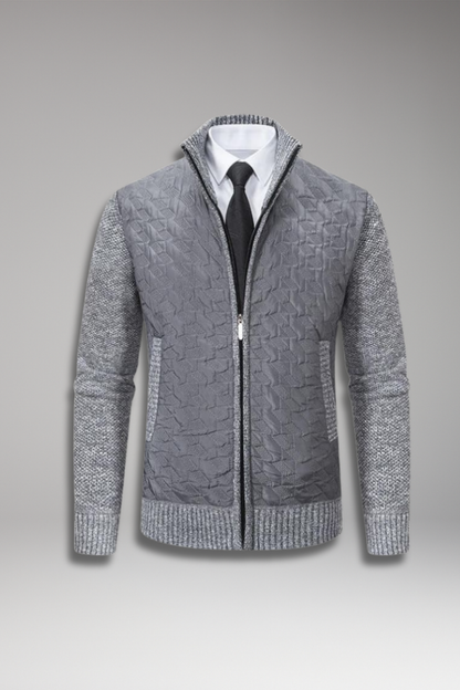 Men's V-Neck Sweater Ribbed - Vonnera