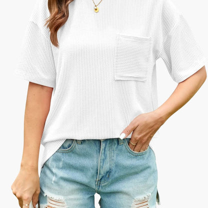 Women's Short Sleeve Pocket Tee