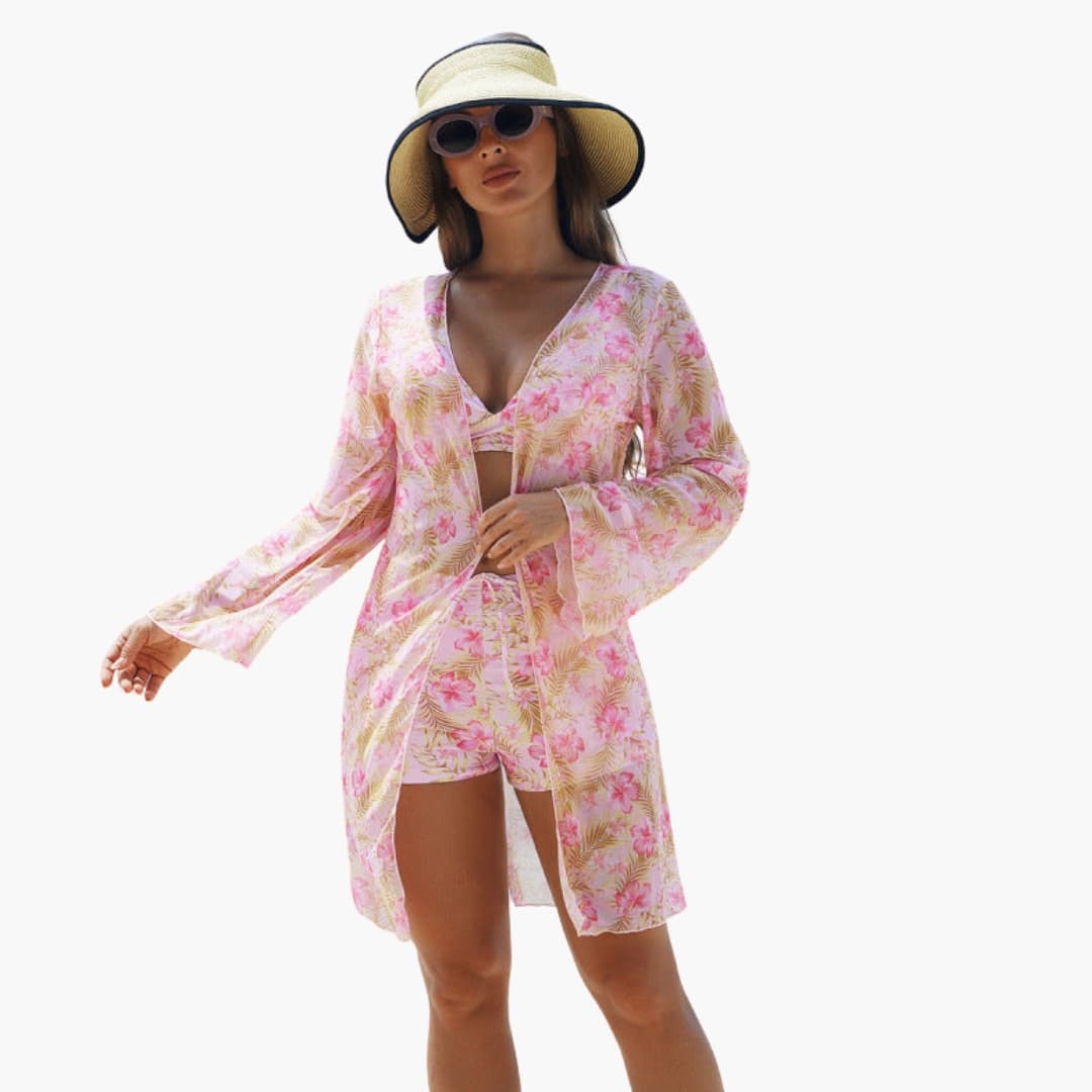 Women's Printed Padded Bikini Set - Vonnera