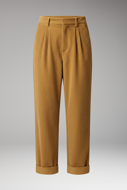Women's High Waist Straight Leg Trousers - Vonnera