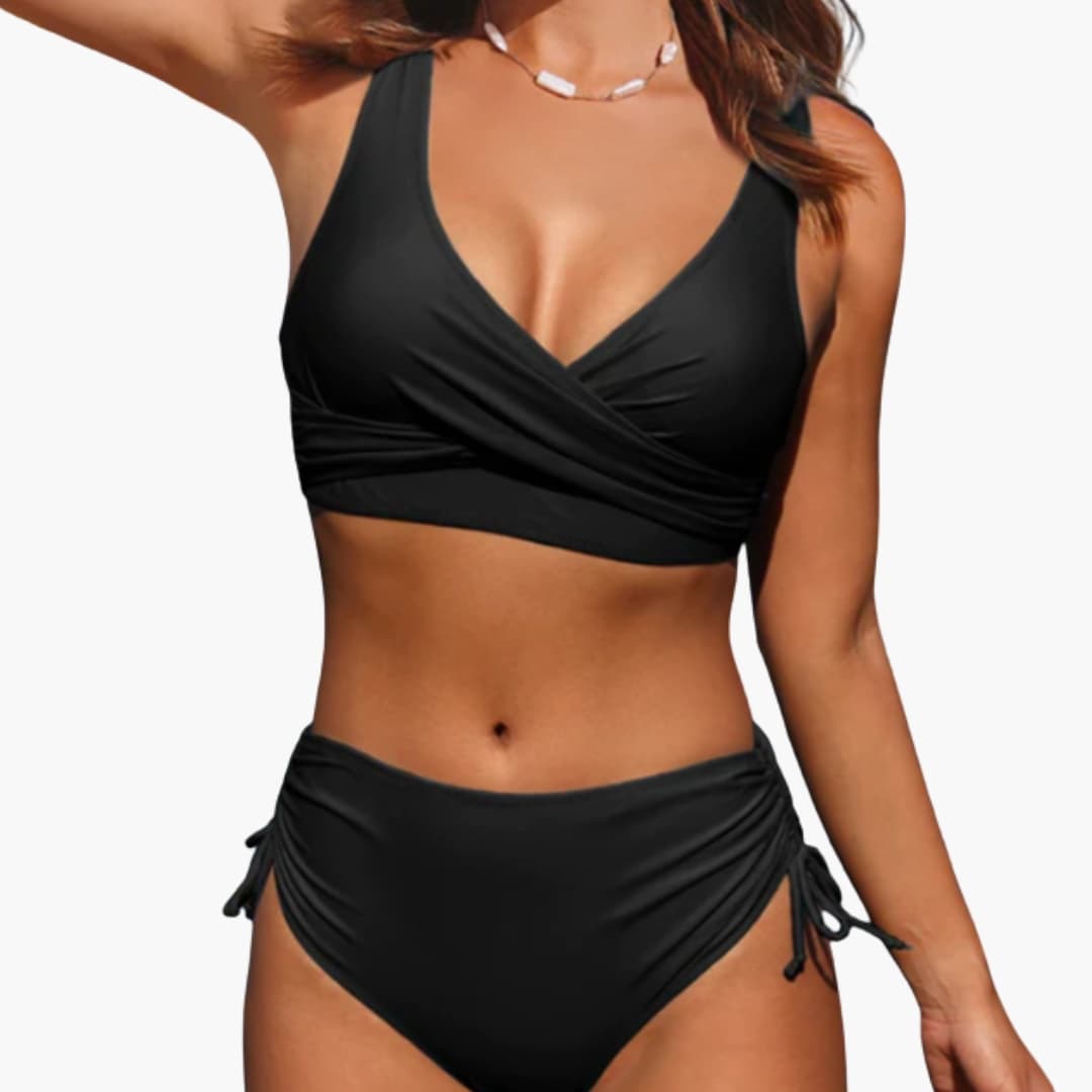 Women's Adjustable Bikini Set Mid-Rise - Vonnera