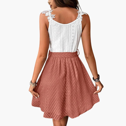 Women's Lace Two Piece Skirt Set