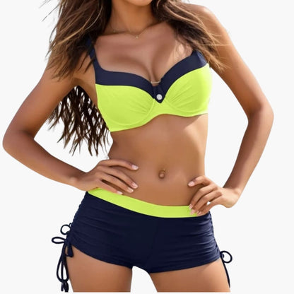 Women's Push-Up Bikini Set Underwire Padded Cups - Vonnera