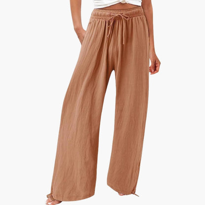 Women's Wide Leg Elastic Waist Pants