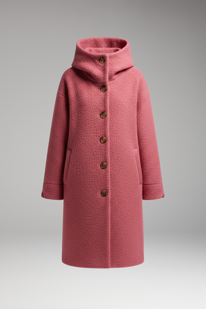 Women's Insulated Winter Coat Raised Collar - Vonnera