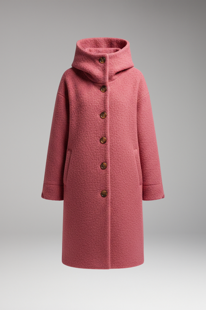Women's Insulated Winter Coat Raised Collar - Vonnera