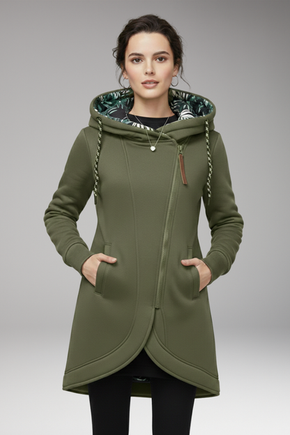 Women's Winter Parka Jacket Hooded Waterproof