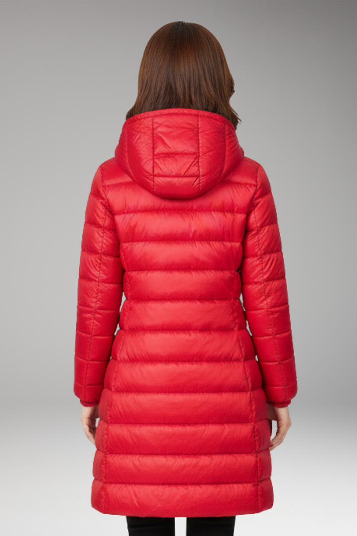 Women's Quilted Hooded Winter Jacket