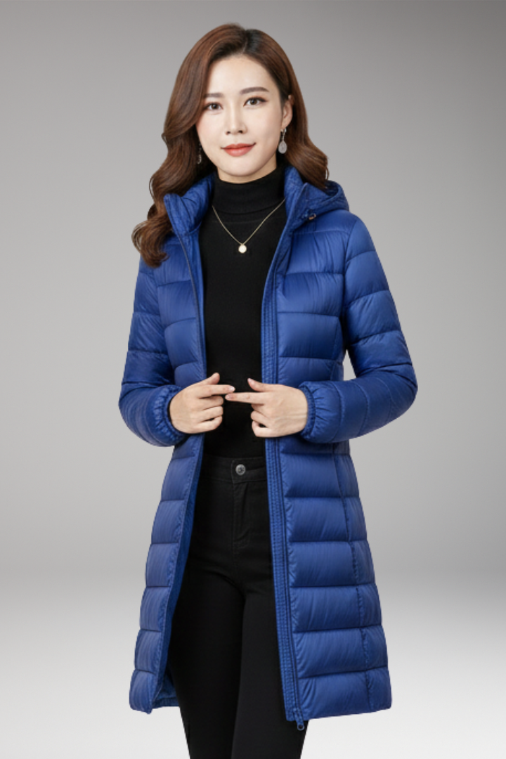 Women's Quilted Hooded Winter Jacket