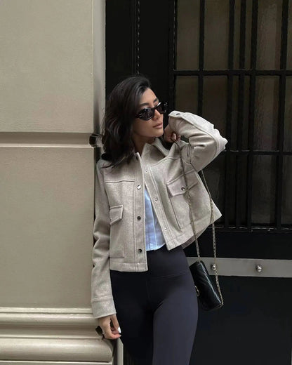 Women's Tailored Blazer Jacket Professional Wear
