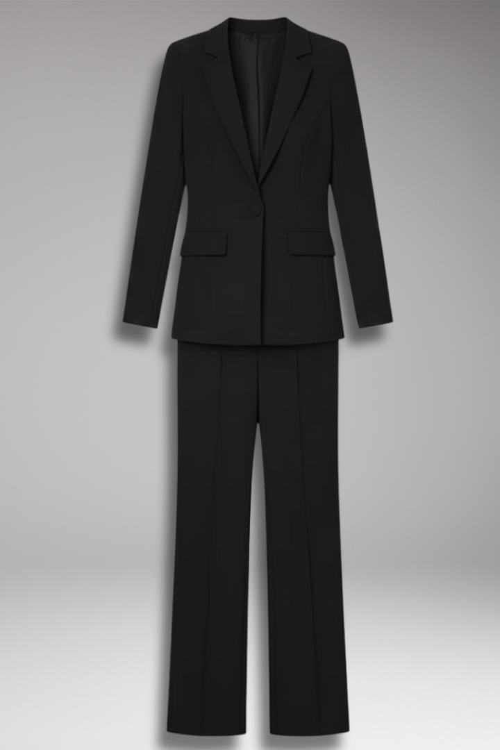 Women's Blazer Suit Two Piece Structured - Vonnera