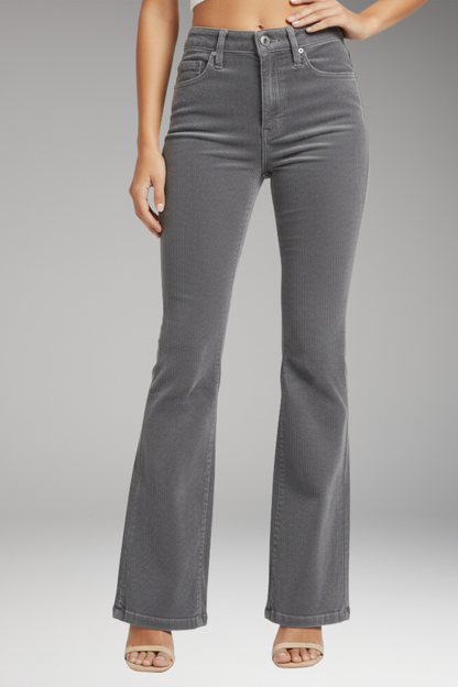 Women's High Waisted Flared Jeans Pants