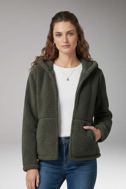 Women's Hooded Jacket Long Sleeves
