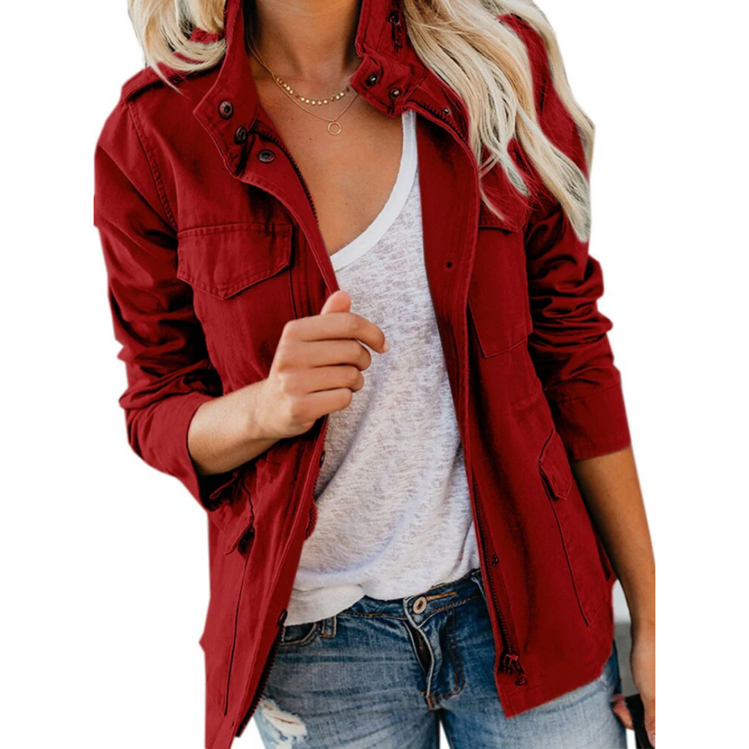 Women's Lightweight Zip Up Jacket Breathable