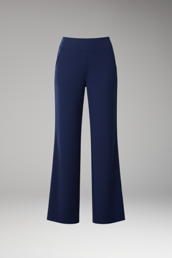 Women's High Waist Pants Side Pockets - Vonnera