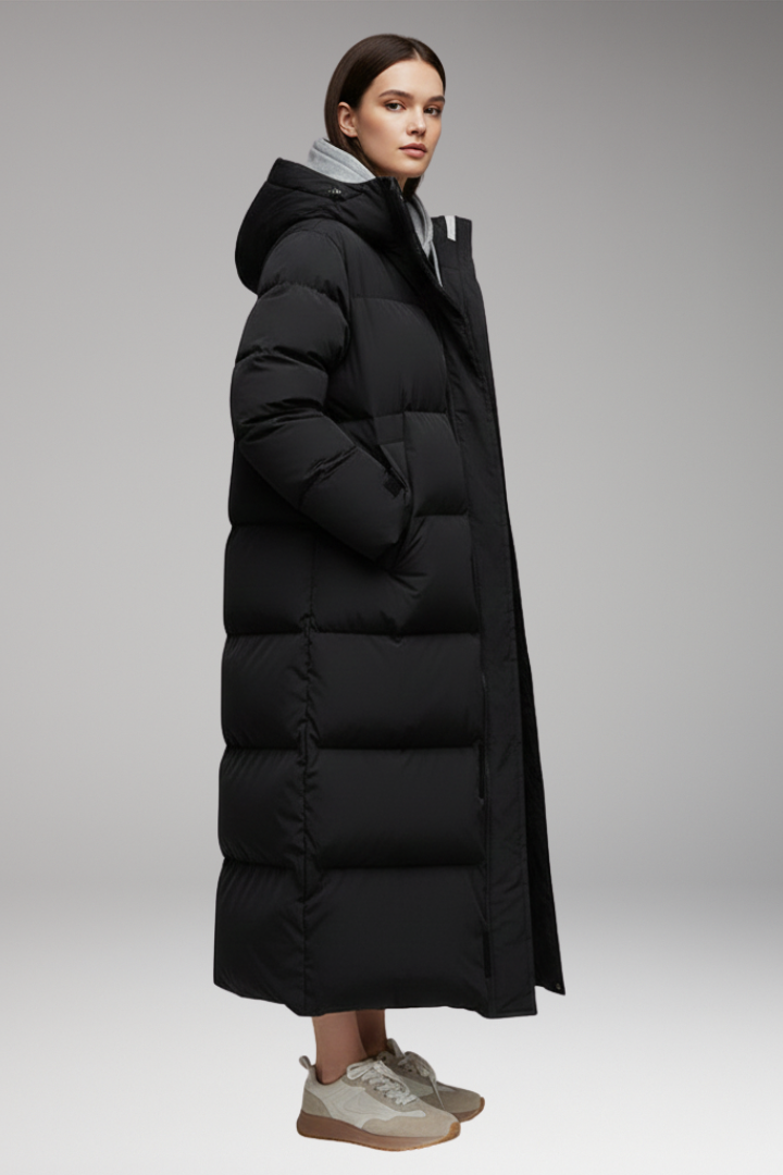 Women's Puffer Jacket Hooded Water Resistant