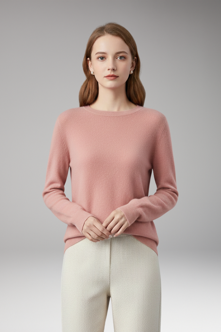 Women's Long Sleeve O-Neck Sweater