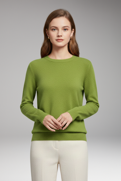 Women's Long Sleeve O-Neck Sweater