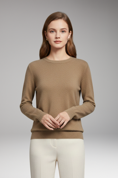 Women's Long Sleeve O-Neck Sweater