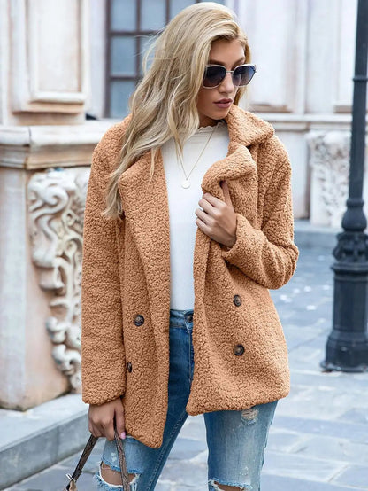 Women's Teddy Coat Warm Winter Outerwear