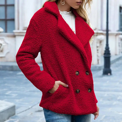 Women's Teddy Coat Warm Winter Outerwear