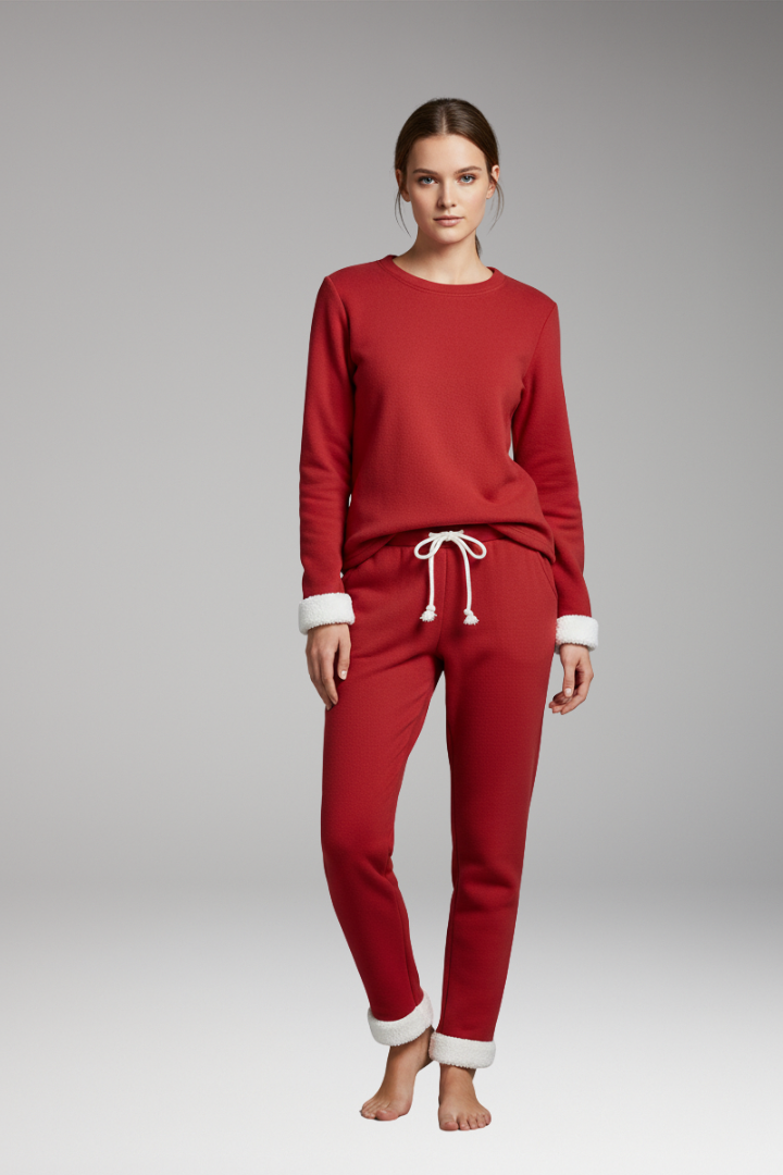 Women's 2 Piece Set Lined Drawstring Waist
