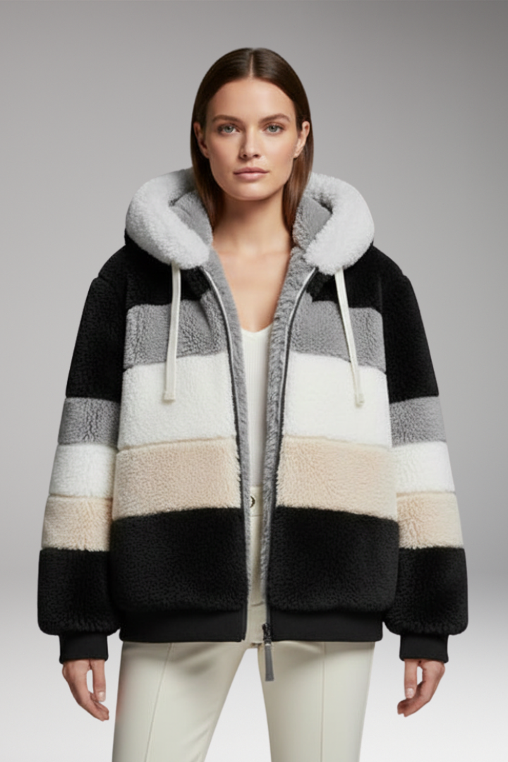 Women's Winter Parka Coat Faux Fur Lining