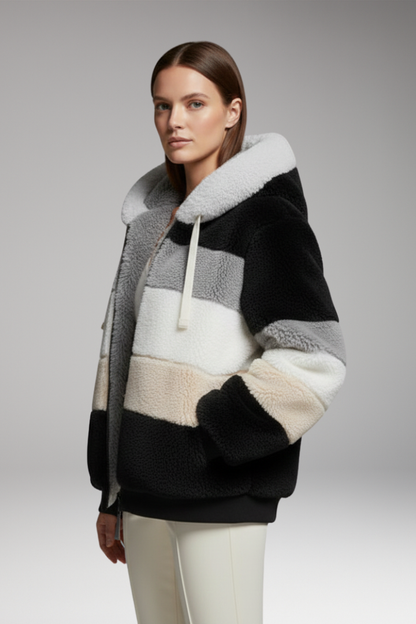 Women's Winter Parka Coat Faux Fur Lining