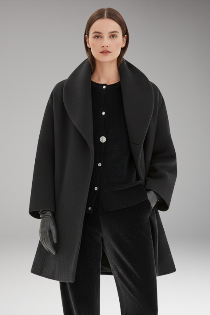 Women's Winter Parka Coat Full Lining Adjustable Waist Belt