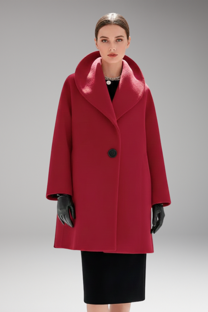 Women's Winter Parka Coat Full Lining Adjustable Waist Belt