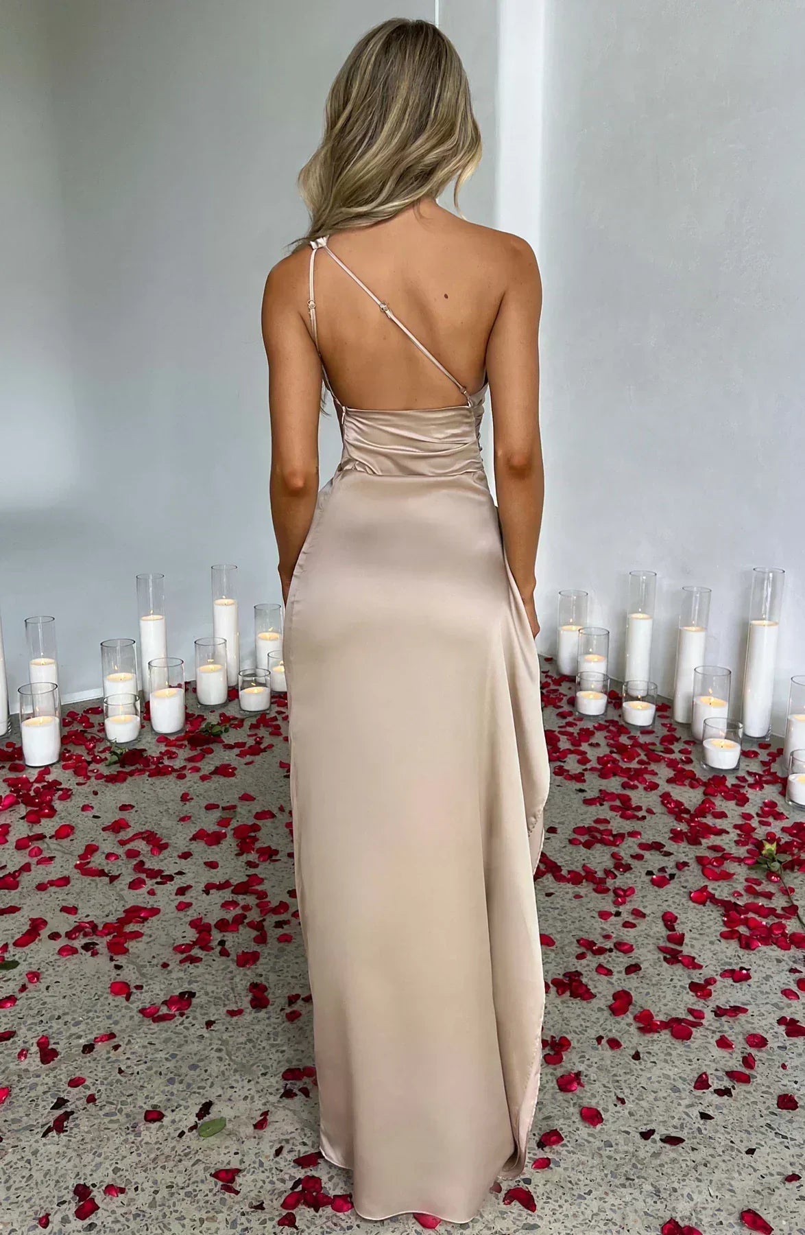 Dakota | Women’s Asymmetric Evening Maxi Dress