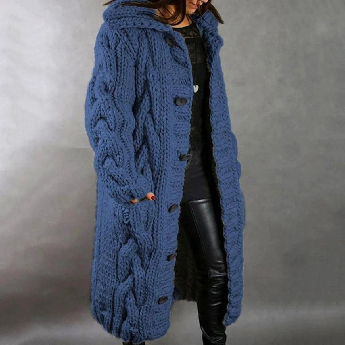 Women's Knit Coat - Vonnera