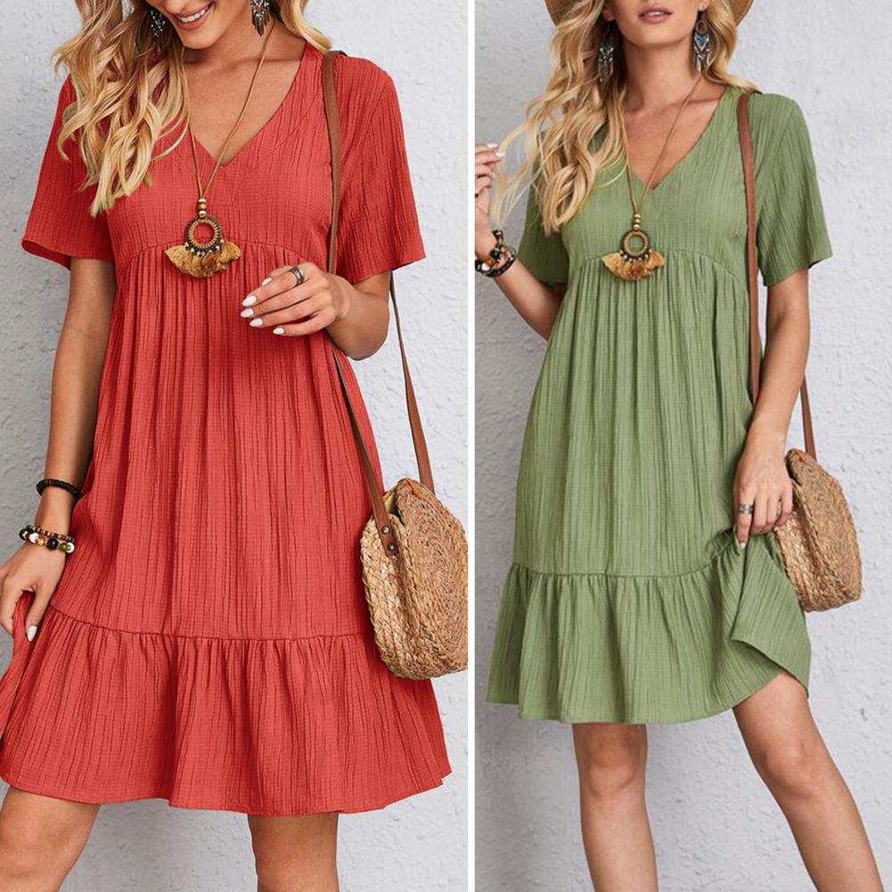 Elegant Maternity Dress Belly Coverage - Vonnera