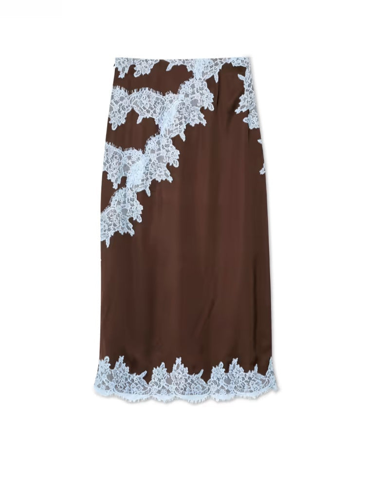 Women's Halter Two Piece Set Maxi Skirt