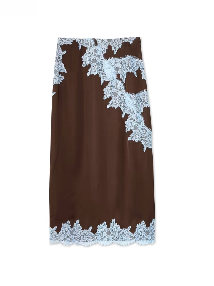 Women's Halter Two Piece Set Maxi Skirt