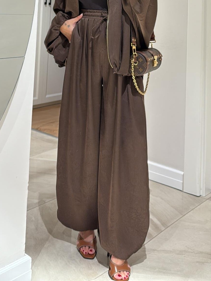 Women's Oversized Two Piece Set Jacket Pants