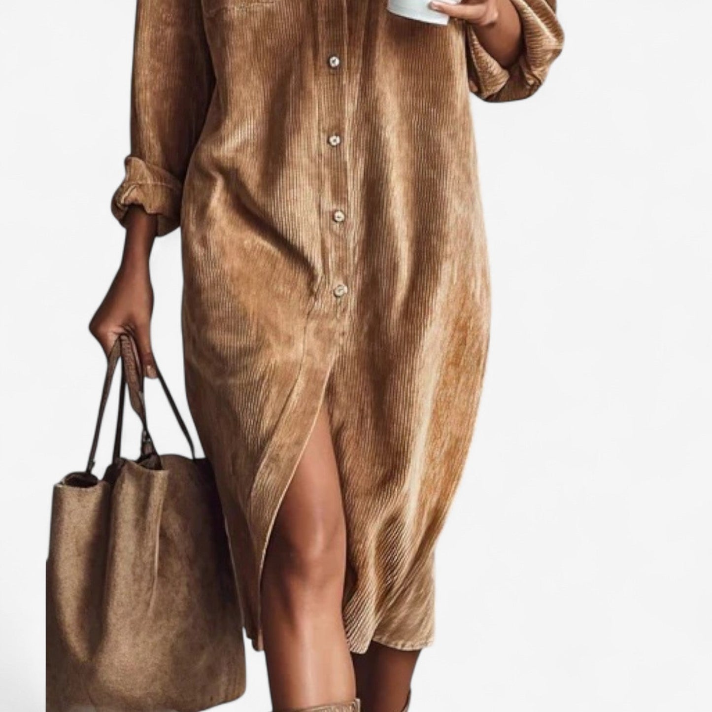 Women's Wide Midi Dress
