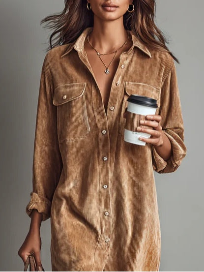 Women's Chest Pocket Dress