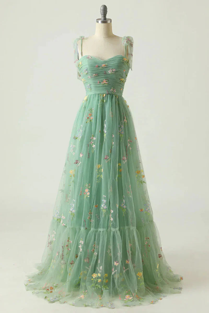 Women's Embroidered Tulle Ball Gown - Vonnera