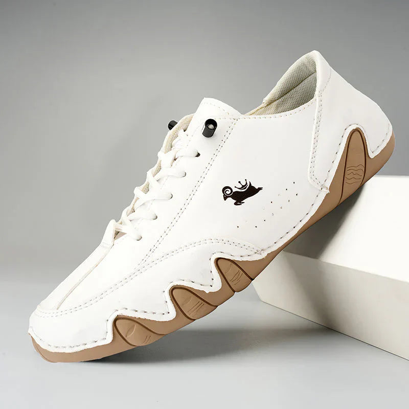 Leather Walking Shoes Comfortable Balance Design - Vonnera