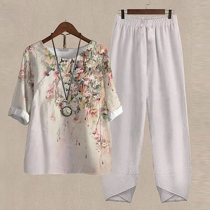 Women's 2 Piece Floral Set
