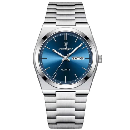 Men's Classic Leather Wristwatch 41mm