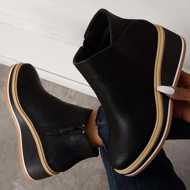 Women's Modern Luxe Leather Boots