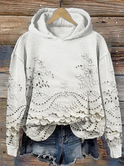 Women's Cutout Detail Hoodie