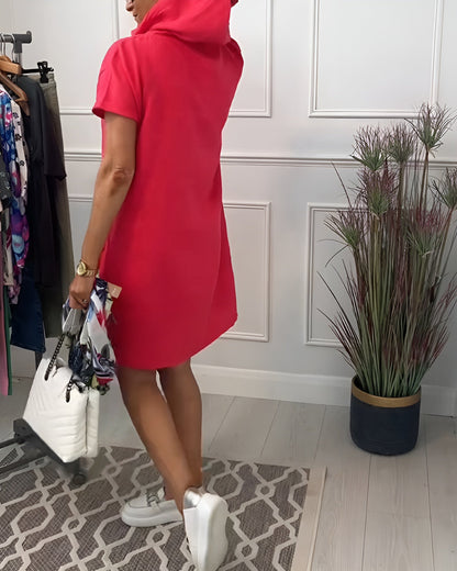 Women's Casual Dress Short Sleeve Knee Length