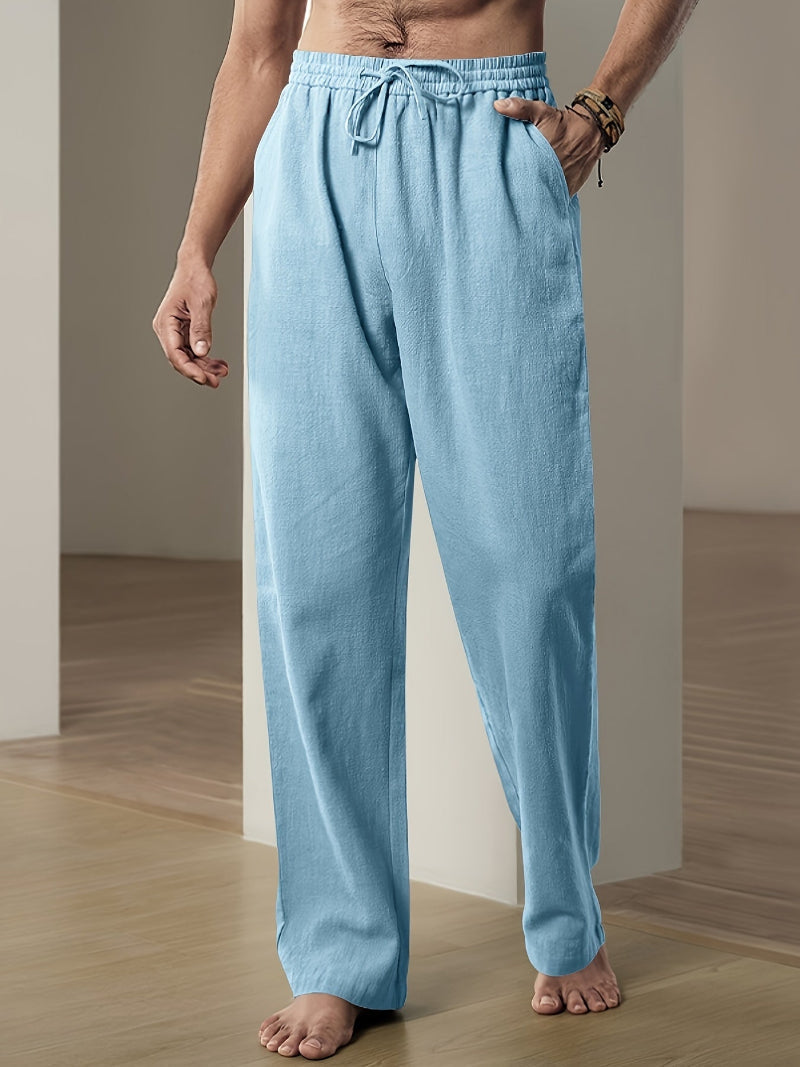 Men's Relaxed Fit Drawstring Pants