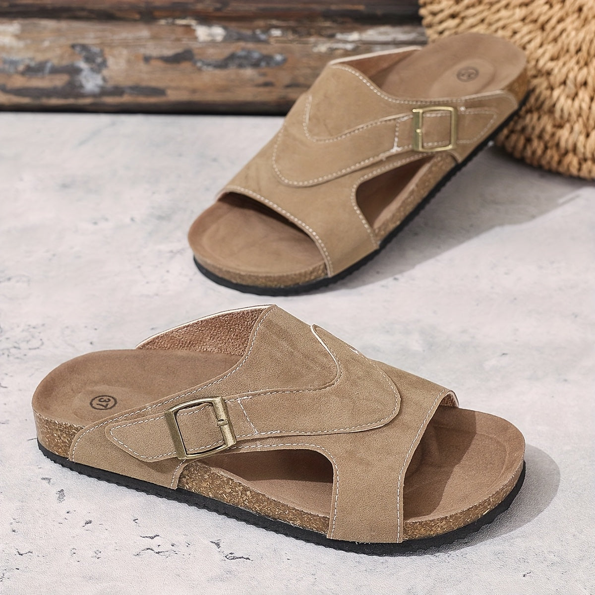 Women's Flat Sandals Leather Calliope