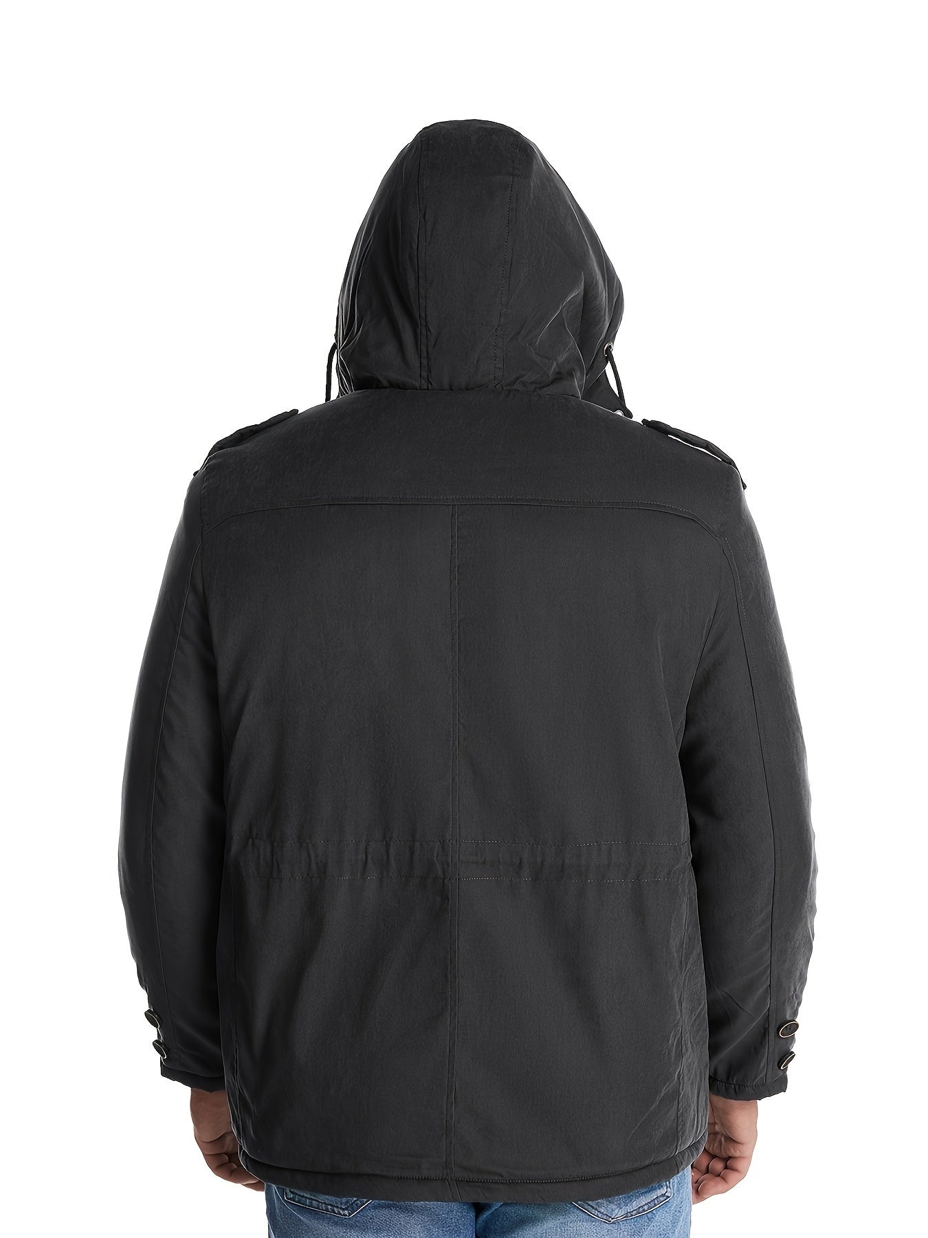 Men's Thick Padded Winter Jacket Outdoor Sports