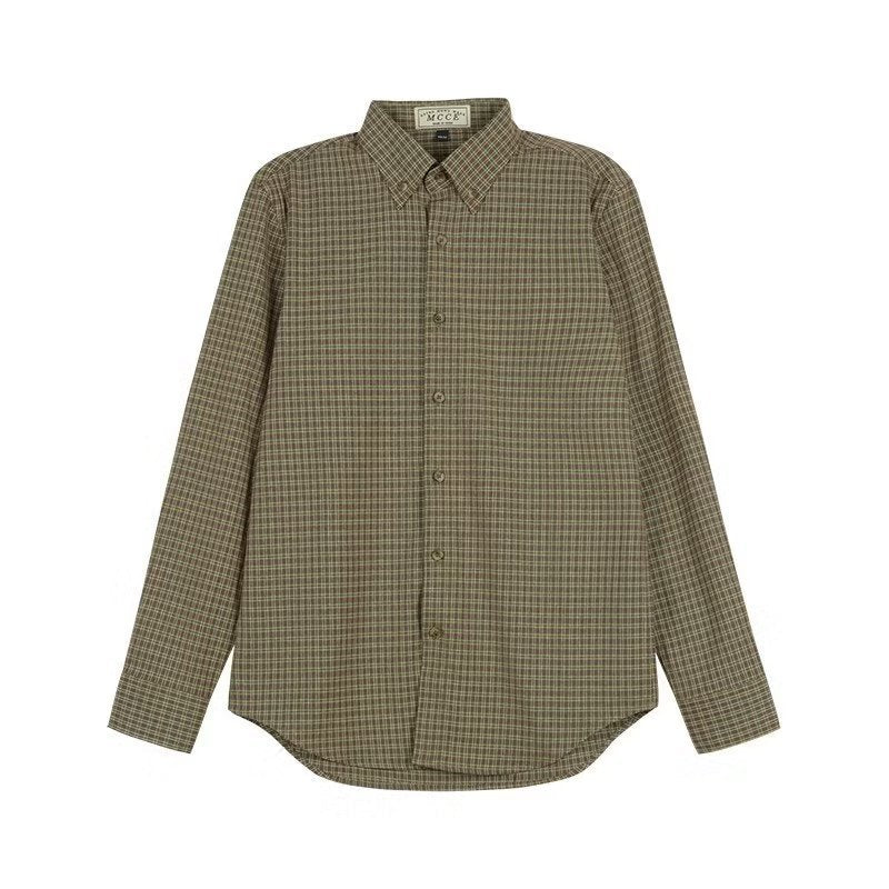Men's Long Sleeve Dress Shirt Button-Up